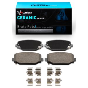 Jeep Grand Cherokee L Brake Pads - Rear - R1 Concepts - Ceramic - `21-`25